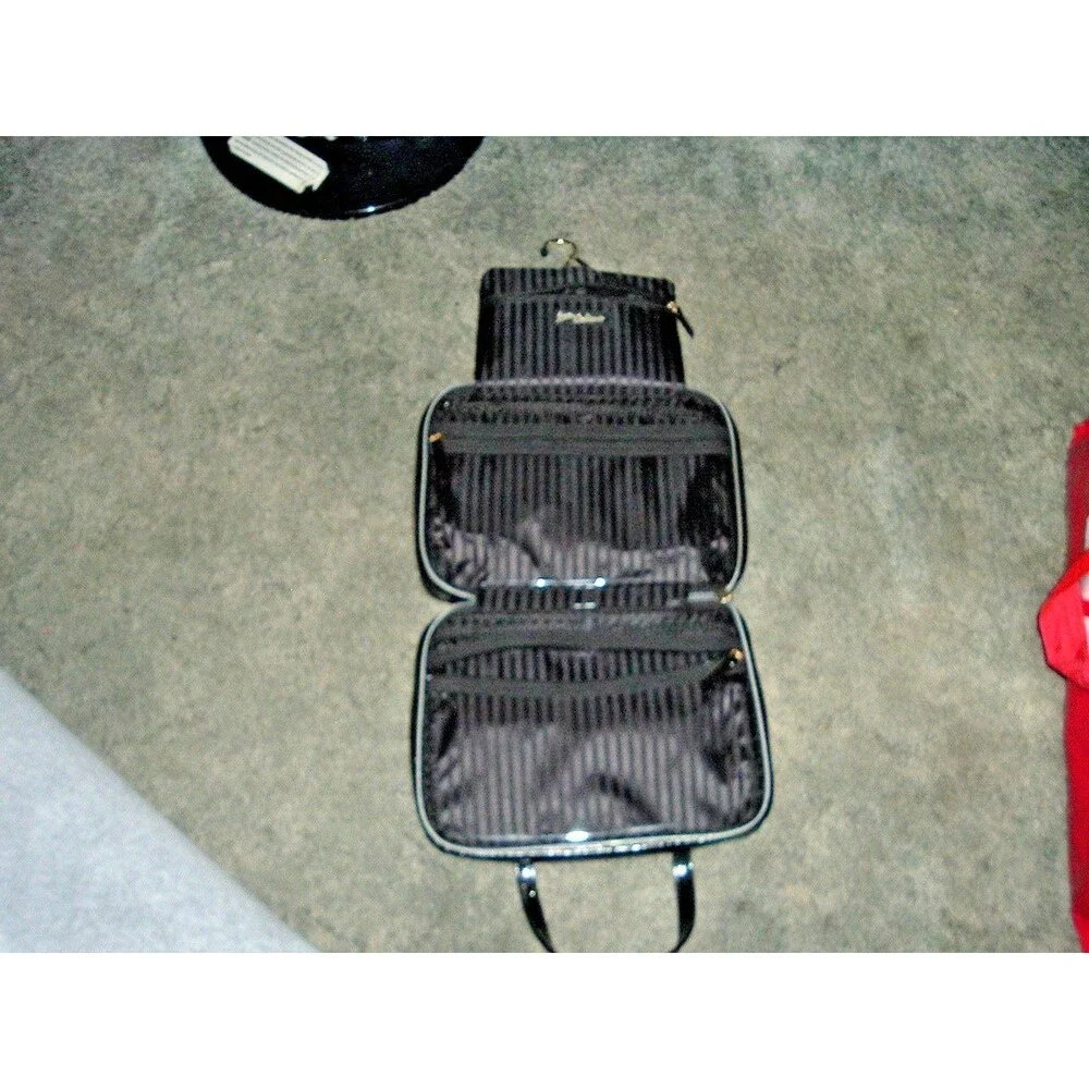 Victoria Secret Celestial Shimmer Jetsetter Hanging Travel Toiletry Case Stars
